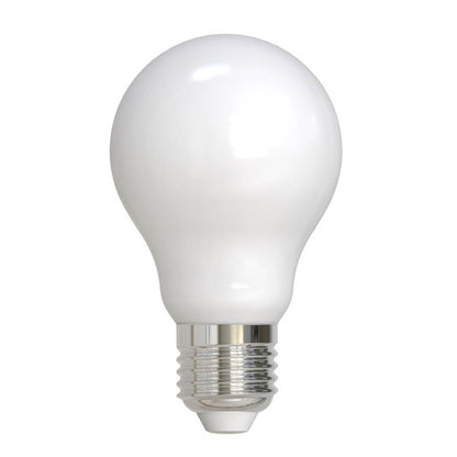 BULBRITE LED A19 MEDIUM SCREW (E26) 8W FULLY COMPATIBLE DIMMING FILAMENT MILKY LIGHT BULB 2700K/WARM WHITE 75W INCANDESCENT EQUIVALENT 2PK (776617)