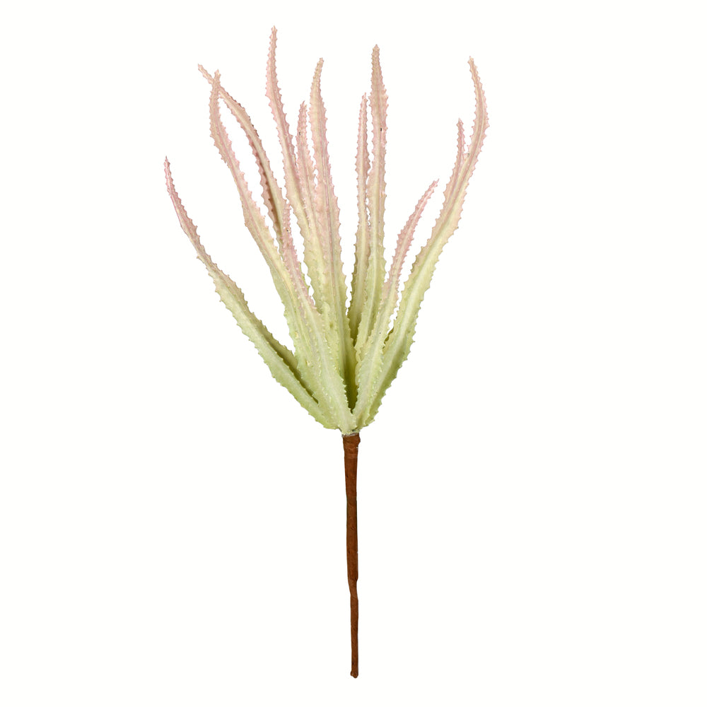 Vickerman 11" Artificial Mixed Green Haworthia Spray. Includes 6 sprays per pack.