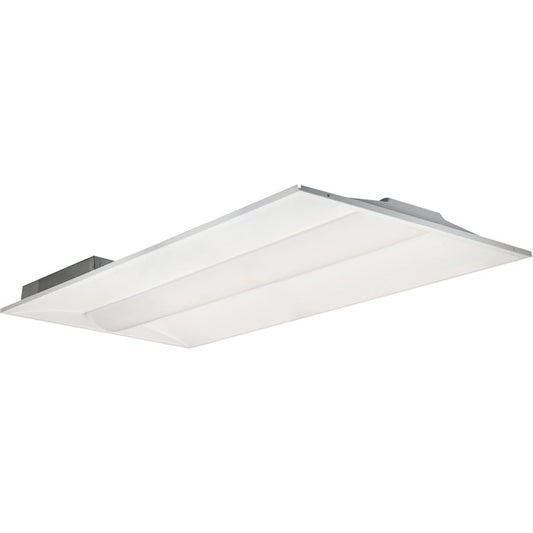 Sunlite 85218 SF/TF/BS/24/MW/83S/MV/WH/2PK 2x4 Basket Troffer, Wattage and CCT Selectable 2 Pack