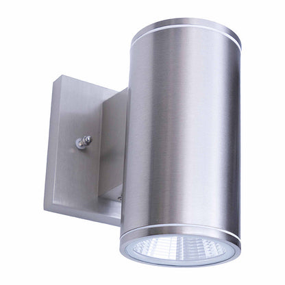 Westgate 2In Wall Cyl. Down Light 6W 30K/40K/50K Dim. - Brushed Nickel, Outdoor Lighting, 6W, 400 Lumens, 3000K/4000K/5000K, Bn Finish, TRIAC Dimming