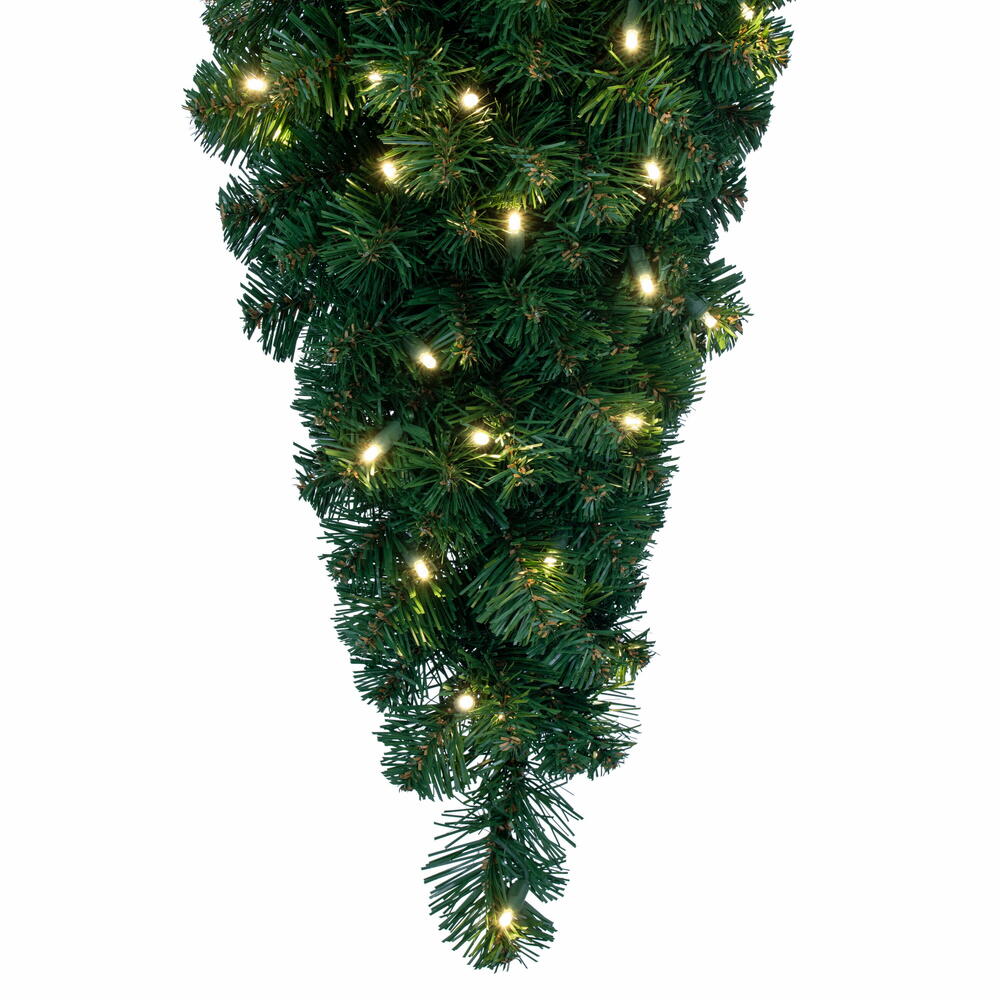 Vickerman 48" Grand Teton Artificial Christmas Teardrop Warm White LED Light