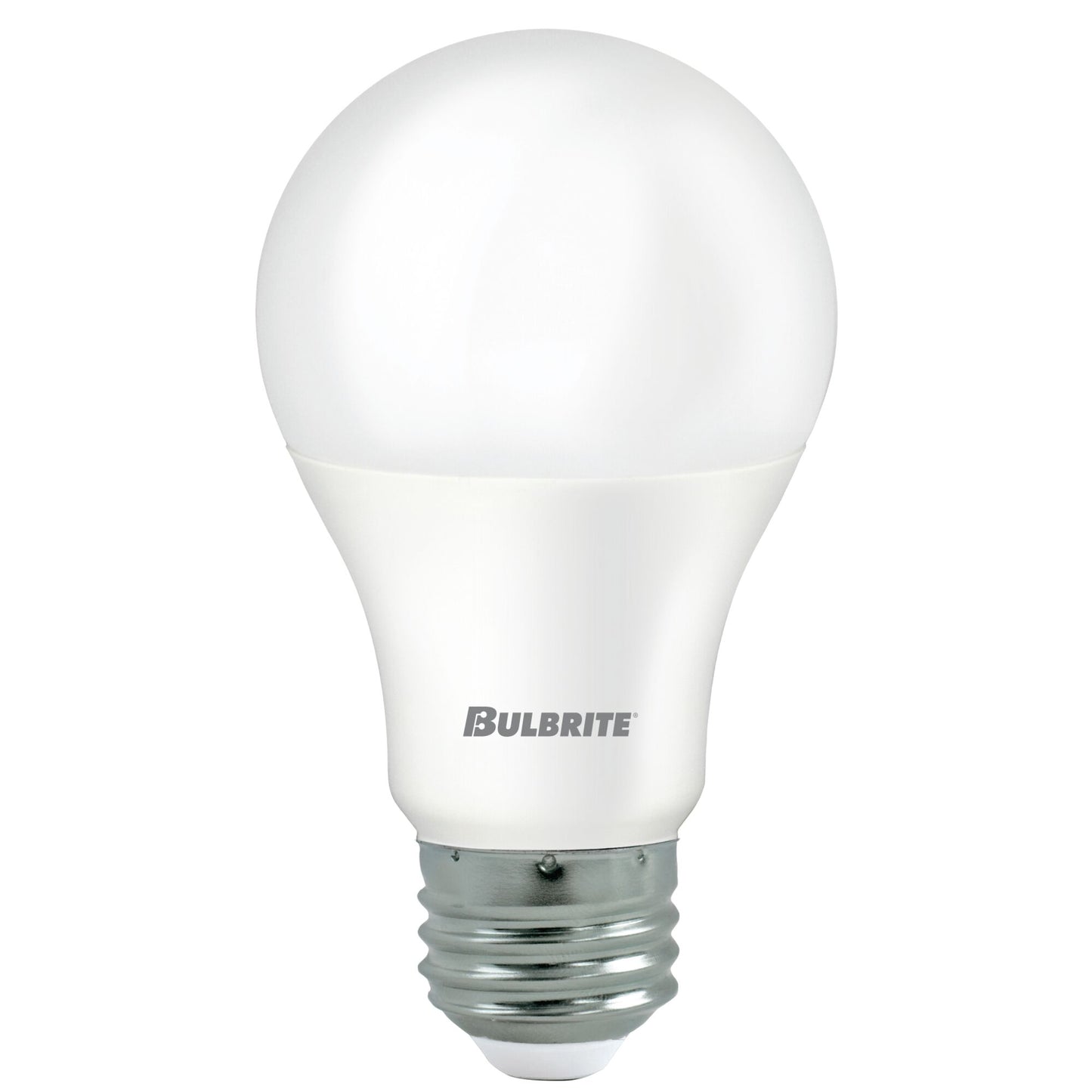 Bulbrite LED Filament 8.5 Watt Non-Dimmable A19 Light Bulb with Frost finish and Medium (E26) Base - 2700K Warm White Light, 750 Lumens