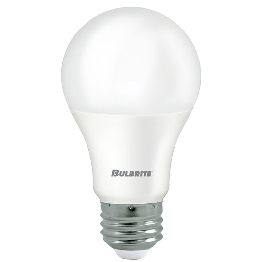 Bulbrite LED Filament 8.5 Watt Non-Dimmable A19 Light Bulb with Frost finish and Medium (E26) Base - 2700K Warm White Light, 750 Lumens