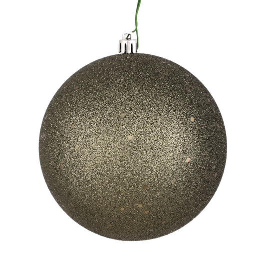Vickerman 6" Wrought Iron Sequin Ball Ornament 4 per Bag