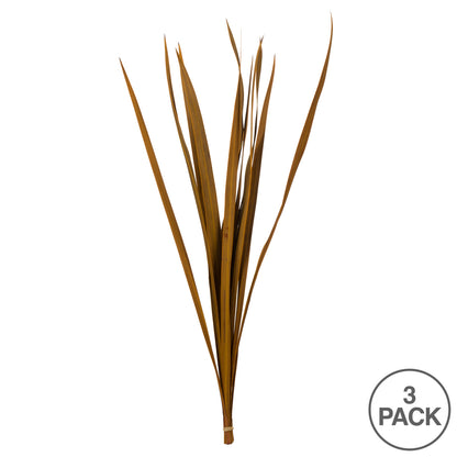 Vickerman 18-30" Aspen Gold Snake Grass. Includes 36 Stems (3 - 12 Stem Bundles) Dried