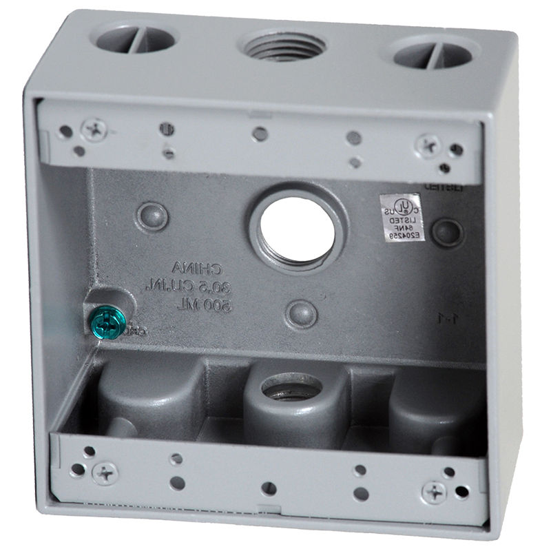 Westgate 3/4” Trade Size, 3 Outlet Holes, 30.5 Cu. In., Electrical Products, Gray Finish