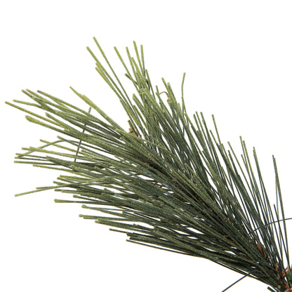 Vickerman 30" Emerald Mixed Fir Artificial Christmas Wreath Dura-Lit® Clear Mini Lights