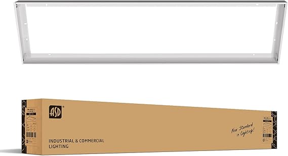 ASD Lighting Surface mounting Low Frame for Panels 1x4