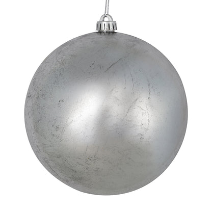 Vickerman 6" Silver Foil Ornament 4 per Bag