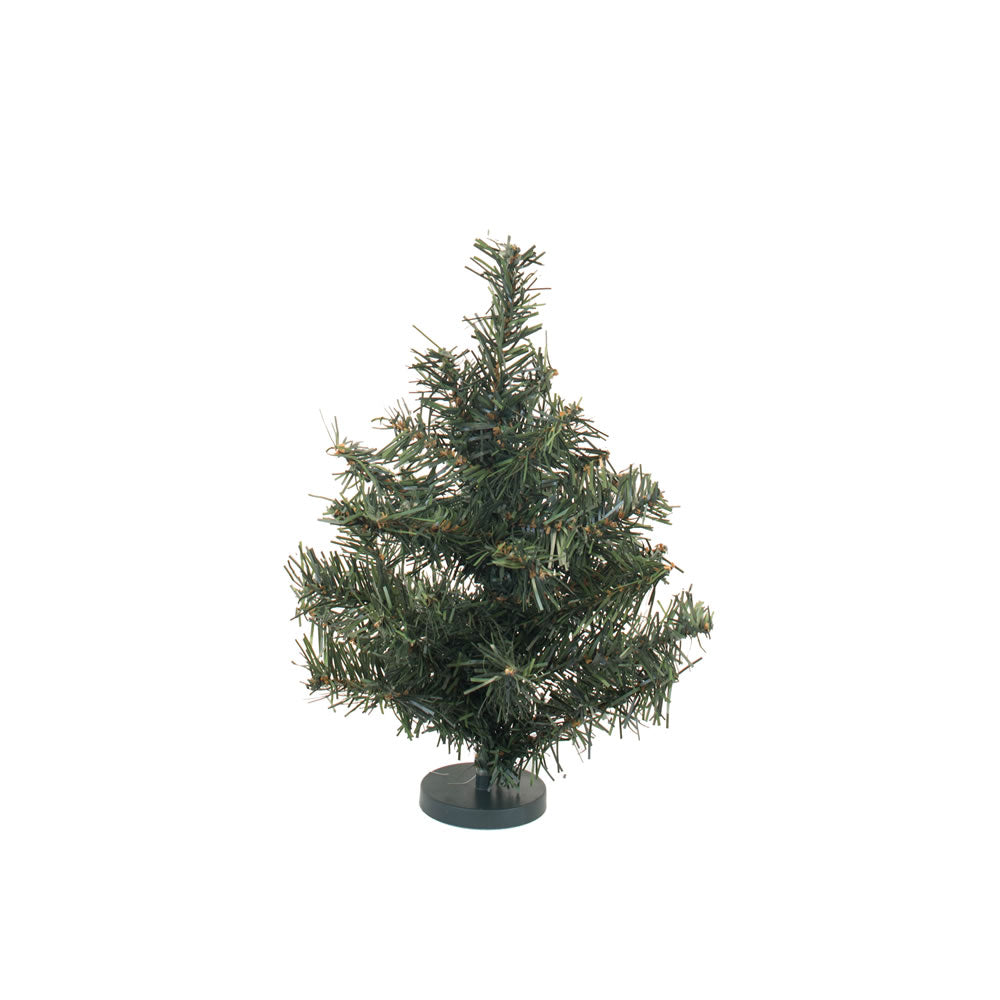 Vickerman 12" Canadian Pine Artificial Christmas Tree Unlit