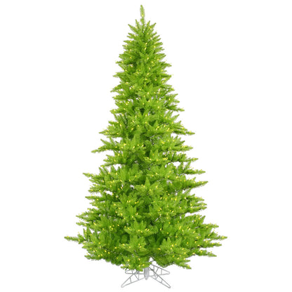 Vickerman 6.5' Lime Fir Artificial Christmas Tree Lime  Dura-lit LED Lights