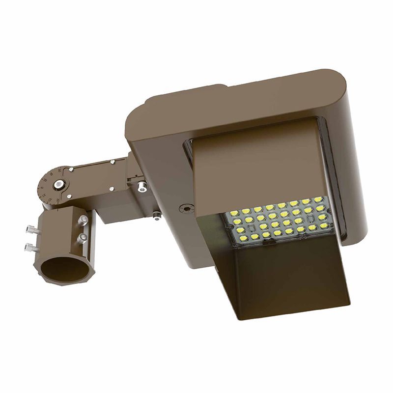 Westgate Full Shroud For Lfx & Lfxpro “Lg” & LF4Pro Series, Outdoor Lighting, Dark Bronze Finish