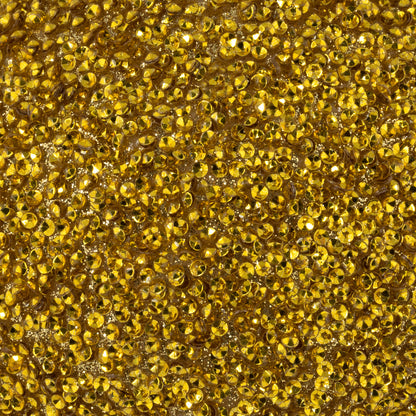 Vickerman 4.75" Gold Beaded Ball Ornament 6 per Bag