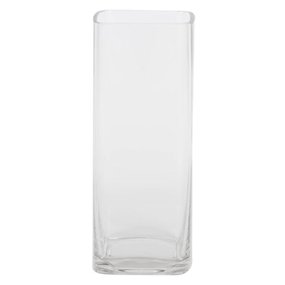 Vickerman 9.6" Clear Square Glass Container