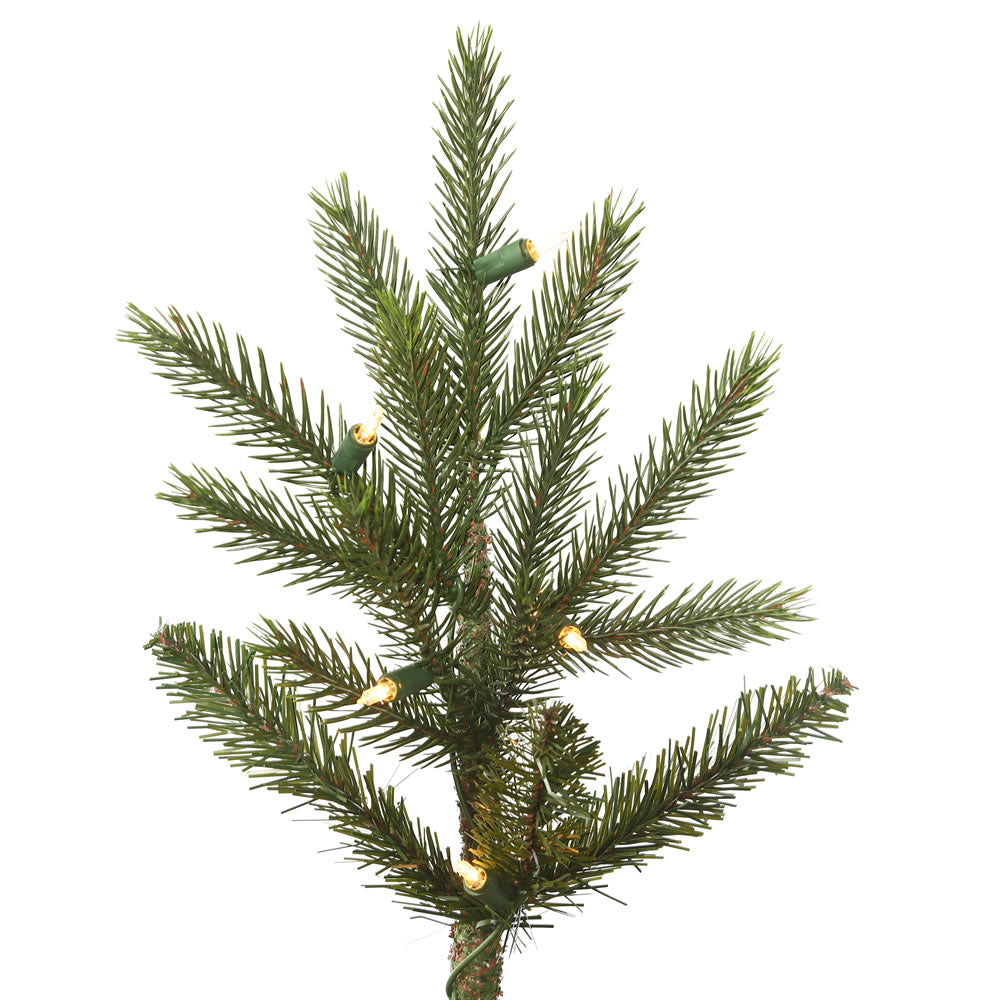Vickerman 7.5' x 57" Fresh Fraser Fir Artificial Christmas Tree Clear Dura-lit Lights