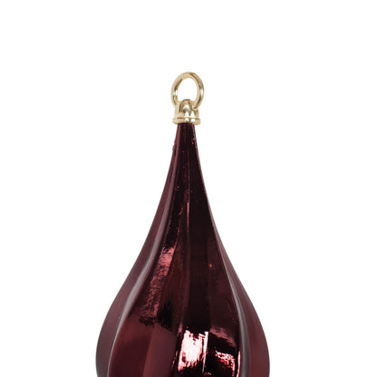 Vickerman 41" Burgundy Shiny Finial Ornament