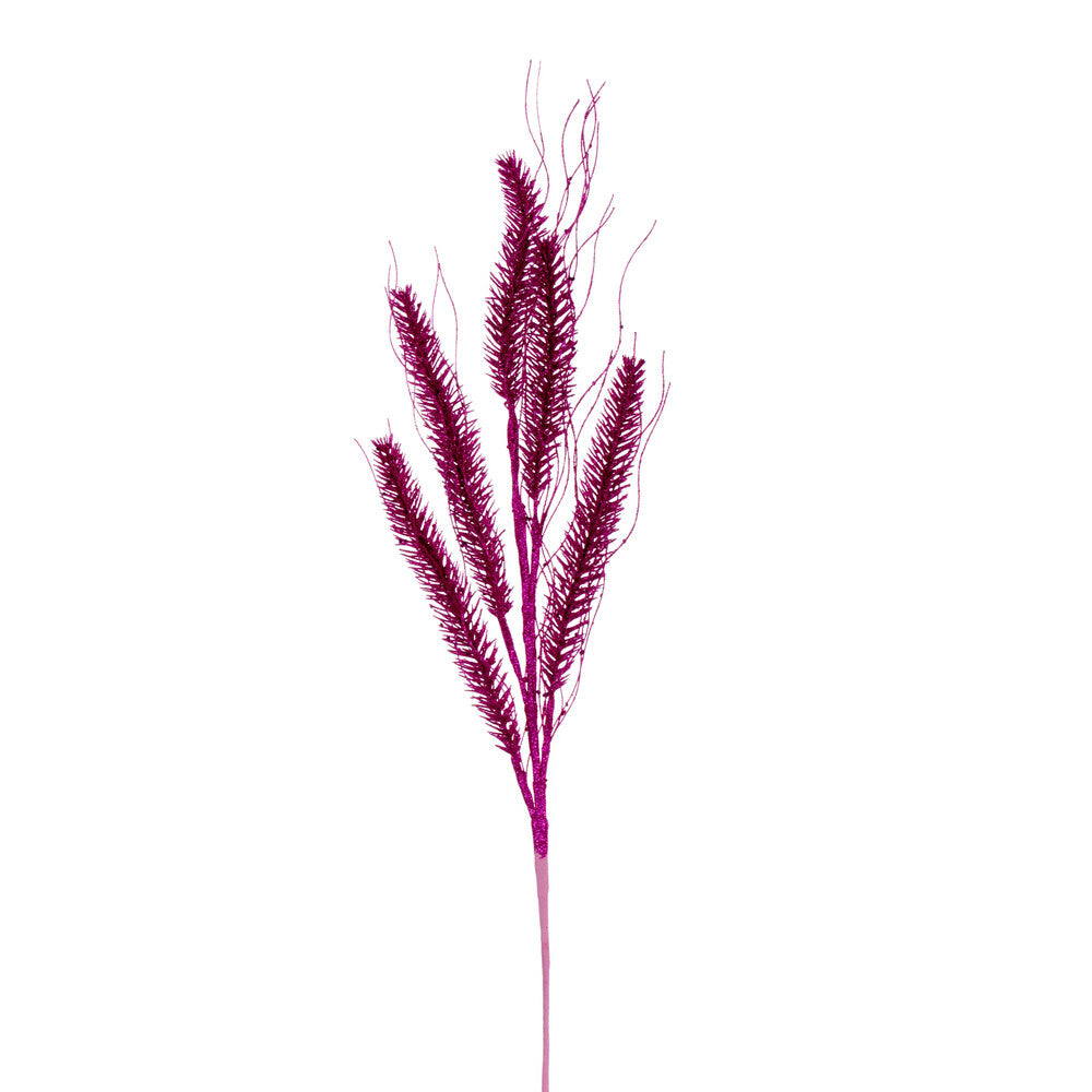 Vickerman 30" Hot Pink Wheat Glitter Spray 6 per bag.