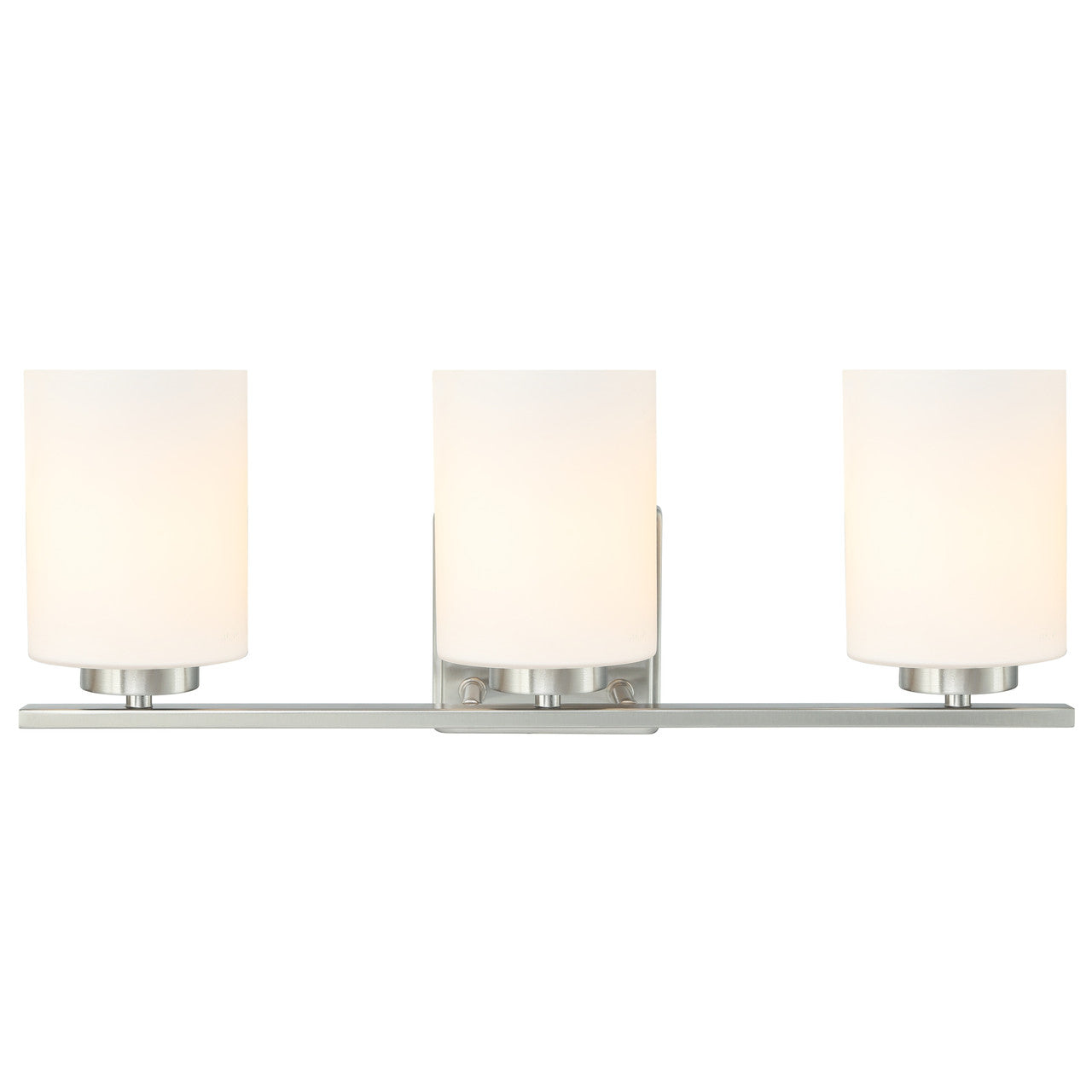 ASD Lighting 3-light Vanity Light 3xE26 60W 120V Satin Nickel ETL