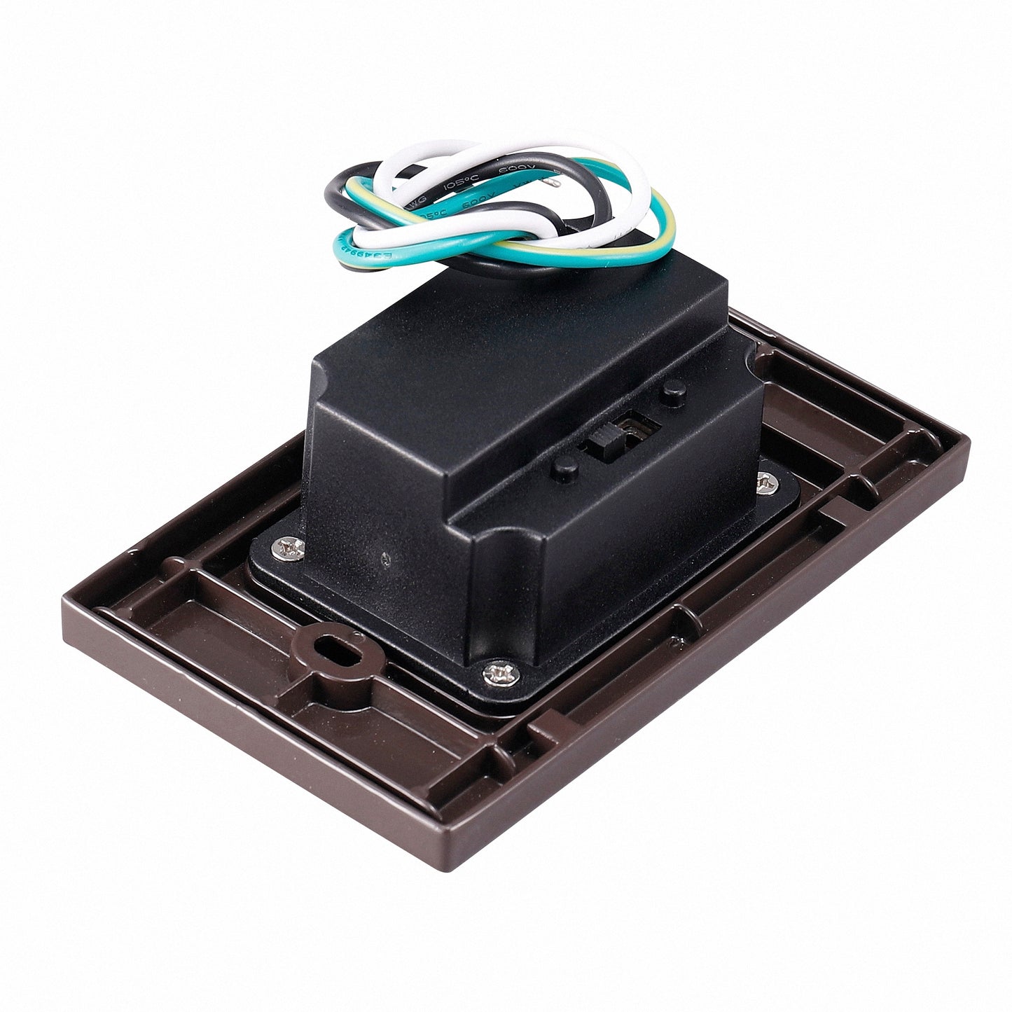 ASD Lighting LED Step Light Horizontal 3W 120V CCT Selectable 3000/4000/5000K Dimmable Oil Rubbed Bronze ETL 4pack