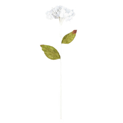 Vickerman 17" Artificial White Hydrangea Christmas Spray 3 per bag