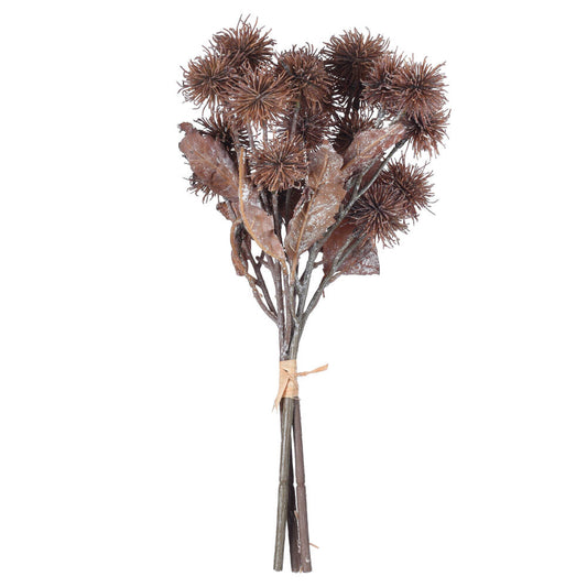 Vickerman 15" Burgundy Artificial Earth Flower 2 per bag.