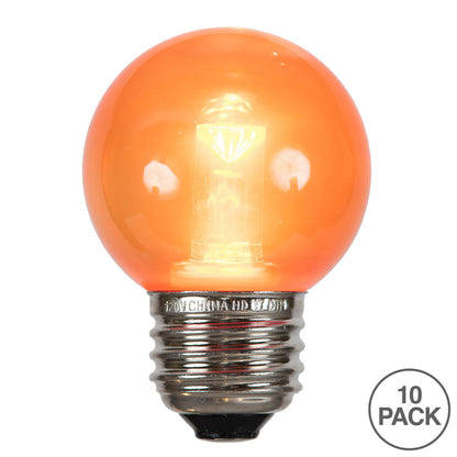 Vickerman G50 ORANGE SMD Tube LED Bulb 10/Bag