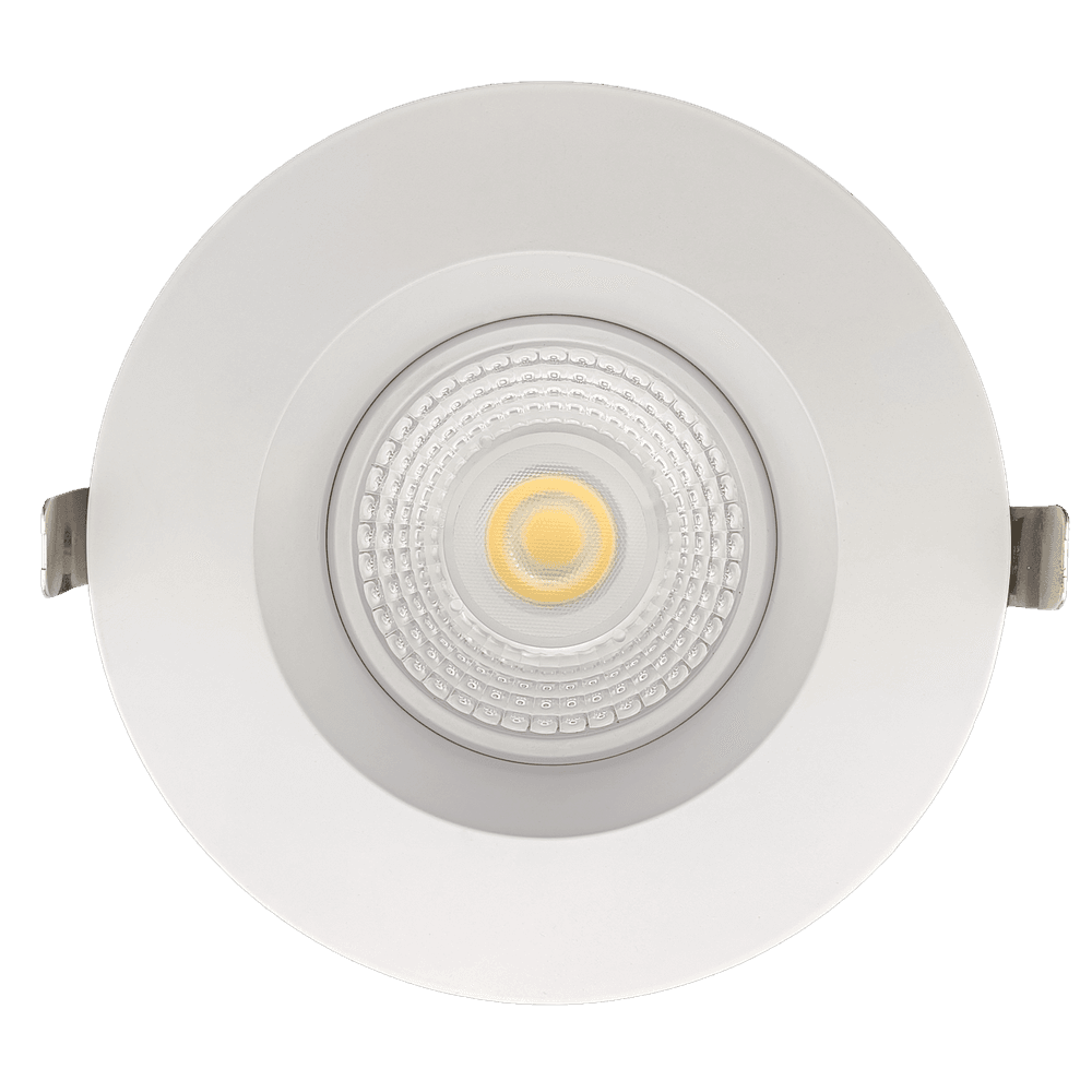 Goodlite LED 6 Inch Regress Round Gimbal Luminaire, Selectable Color Temperature