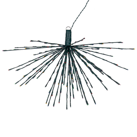 Vickerman 240Lt x 32" Green Starburst Multi-Colored 5mm LED Lights.
