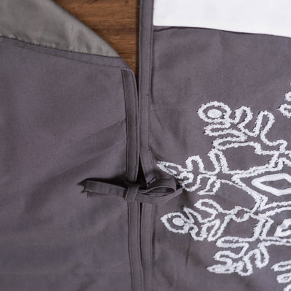 Vickerman Decorative 60" Winter Snowflake Christmas Tree Skirt