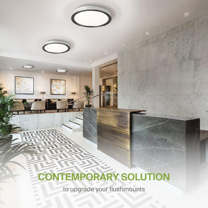ASD Lighting LED Flushmount Comfort Afina 20" 42W CCT Selectable 2700/3000/3500/4000/5000K Dimmable
