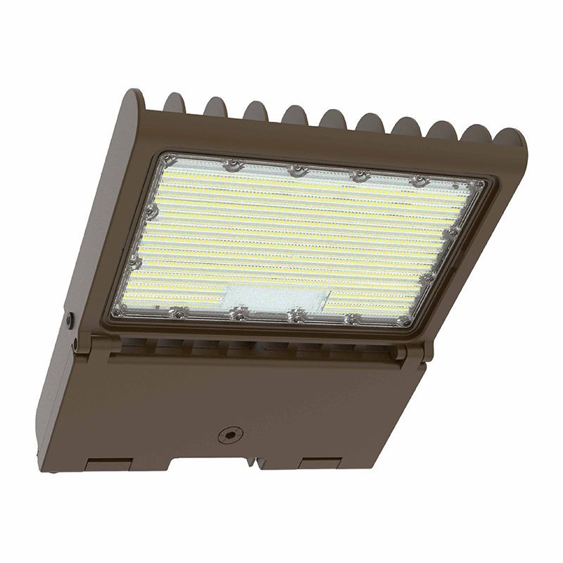 Westgate Flood/Area Light,T 120-277V, Outdoor Lighting, 50W/80W/100W/150W, 125 Lumens/W, 30K/40K/50K/57K, Bronze 0~10V Dimmable