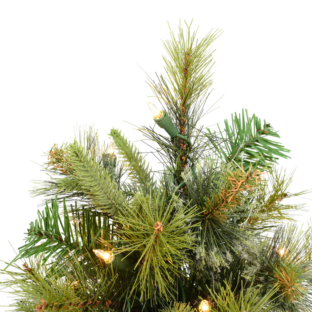 Vickerman 24" Cashmere Pine Artificial Christmas Tree Clear Dura-Lit®Lights