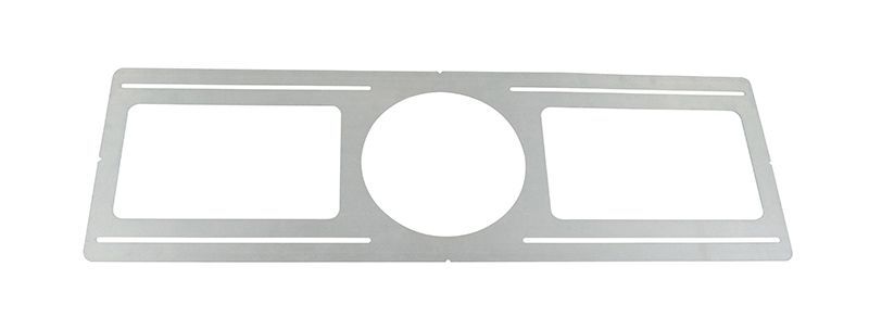 Westgate 6" Rough-In Plate 26" Long (Housing) For LED Slim Recess Lights, Residential Lighting, No Painted Finish