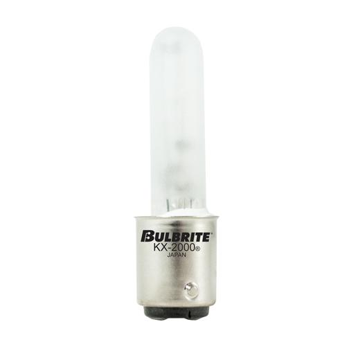 BULBRITE KRYPTON/XENON T3 DOUBLE-CONTACT BAYONET (BA15d) 20W DIMMABLE LIGHT BULB 2700K/WARM WHITE 2PK (473221)