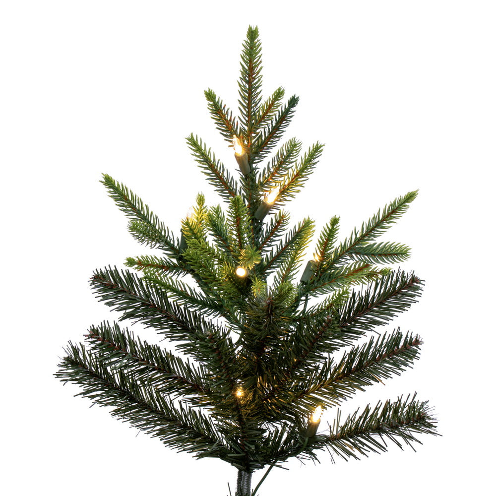 Vickerman 9' x 62" Vermont Fraser Fir Artificial Pre-Lit Christmas Tree Warm White Lights.