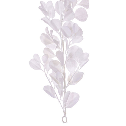 Vickerman 6' White Artificial Dogwood Snowy Garland