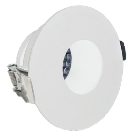 Westgate Lrd Series 3In Adjustable Pinhole Wing Trim - White, Residential Lighting, White Finish