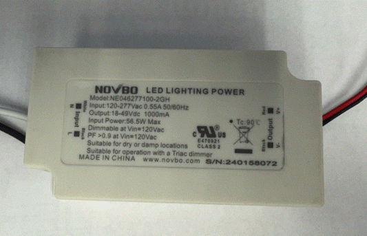 Sunlite 98295 DRIVER MV 1000mA Max DC18-49V LED DRIVER SU