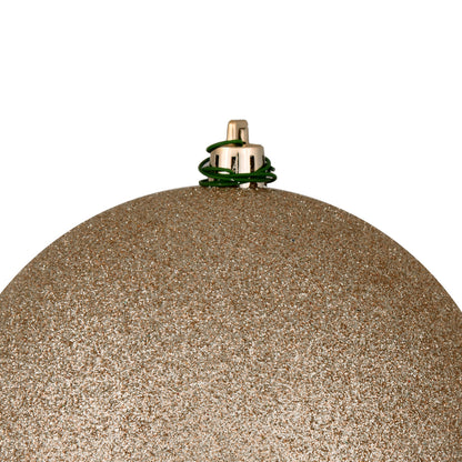 Vickerman 10" Oat 4-Finish Ball Ornament Assortment 4 per Bag