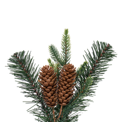 Vickerman 24" Berry Mixed Pine Cone Artificial Unlit Wreath.