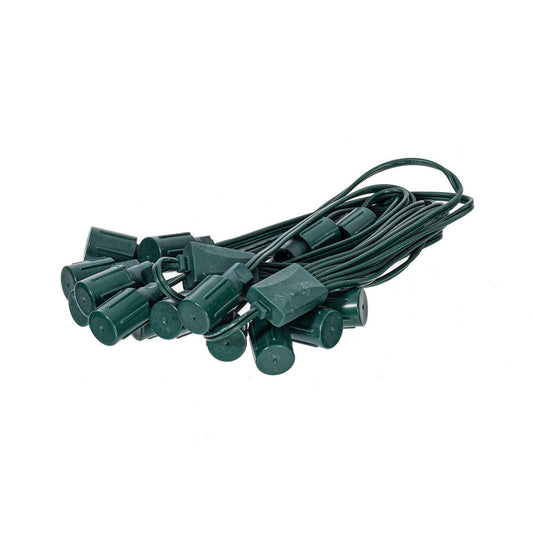 Vickerman 12"x 7 Flexible Coaxial Splitter Green Wire 2/Bag