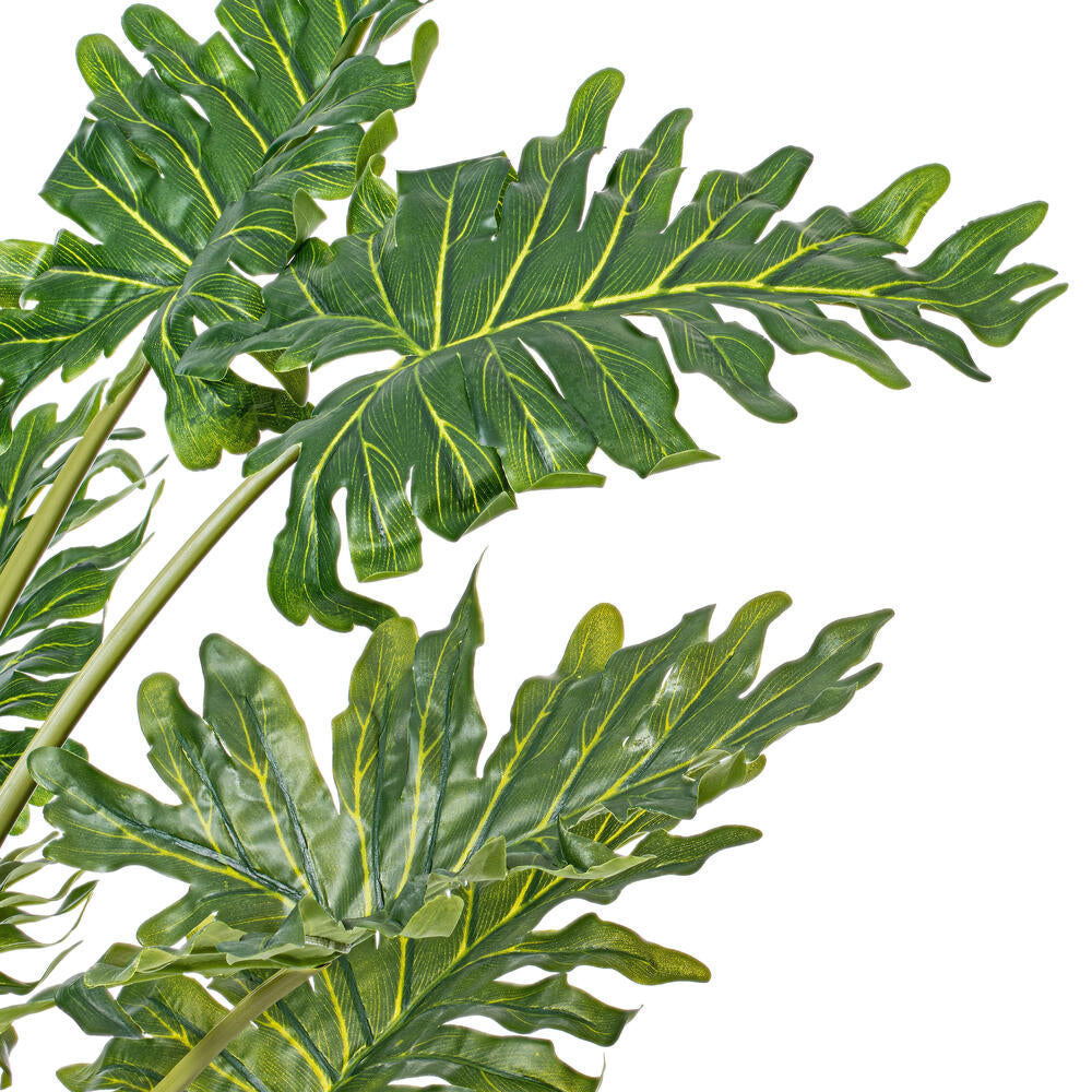 Vickerman 38" Artificial Potted Grand Philodendron Bush.