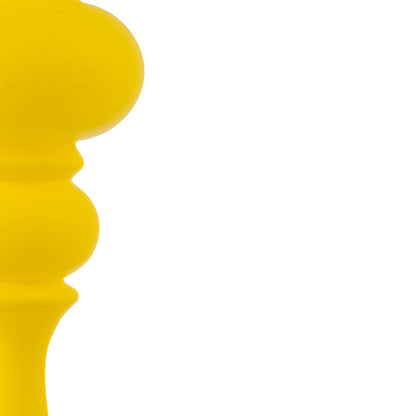 Vickerman 7" Yellow 4-Finish Finial Ornament 8 per Box