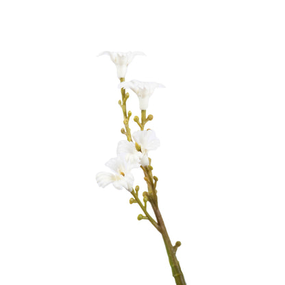 Vickerman 19" Artificial Green Mini Wild Flower Bush Set of 3