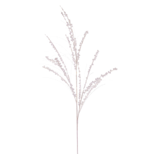 Vickerman 36" White Berry Twig Glitter Spray 6 per bag.