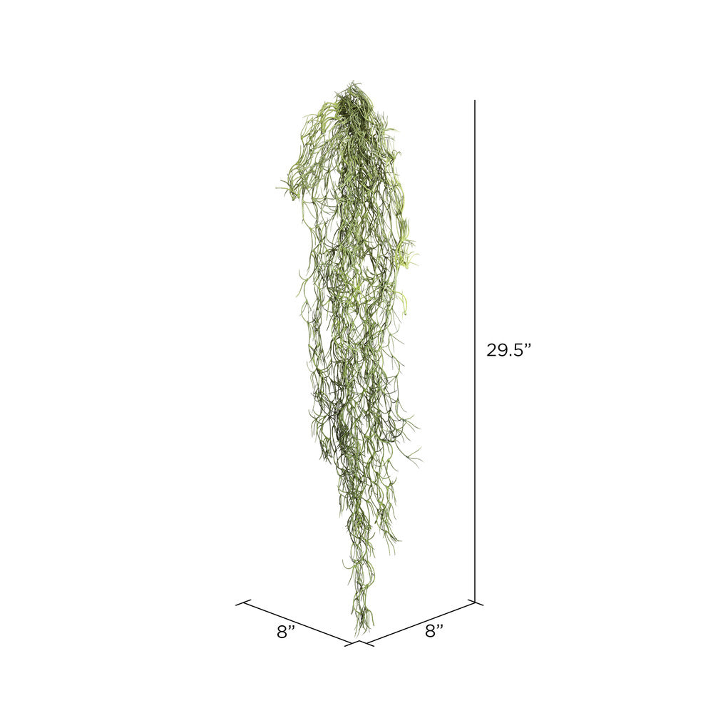 Vickerman 29.5" Artificial Green Tillandsia Root Set of 3