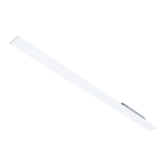 Westgate 8Ft 6In Slot Recessed Linear Light, Select 40/60/80W 30/40/50K 110 Lumens/W 120-277V 0-10V, Commercial Indoor Lighting, 40W/60W/80W, 110 Lumens/W, 30K/40K/50K, White Finish, 0-10V