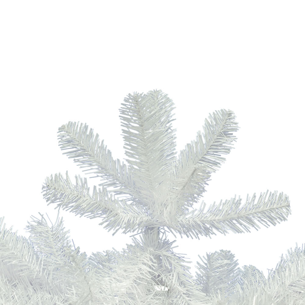 Vickerman 8.5' White Salem Pencil Pine Artificial Christmas Tree Unlit