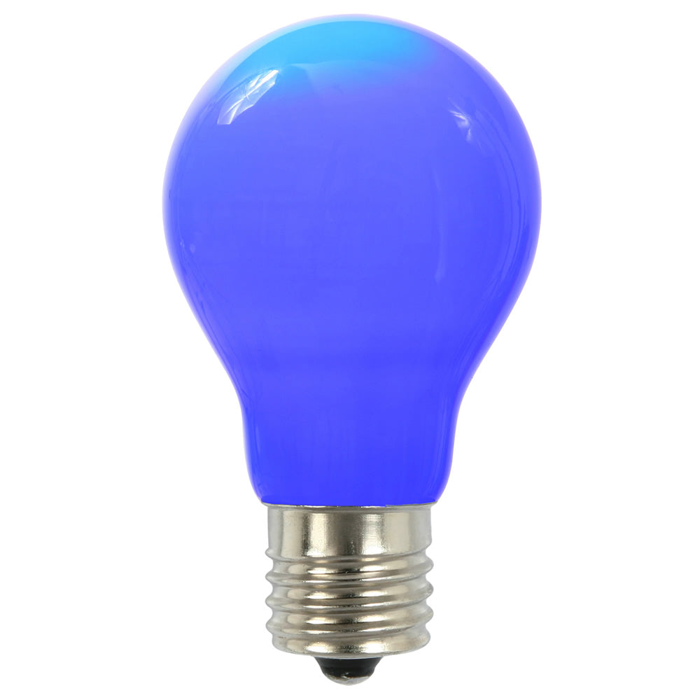 Vickerman A19 Blue Ceramic Glass LED Replacement Bulb