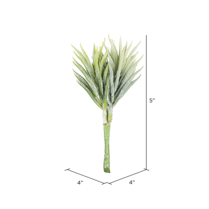 Vickerman 5" Artificial Frosted Seneco Stem Set of 3